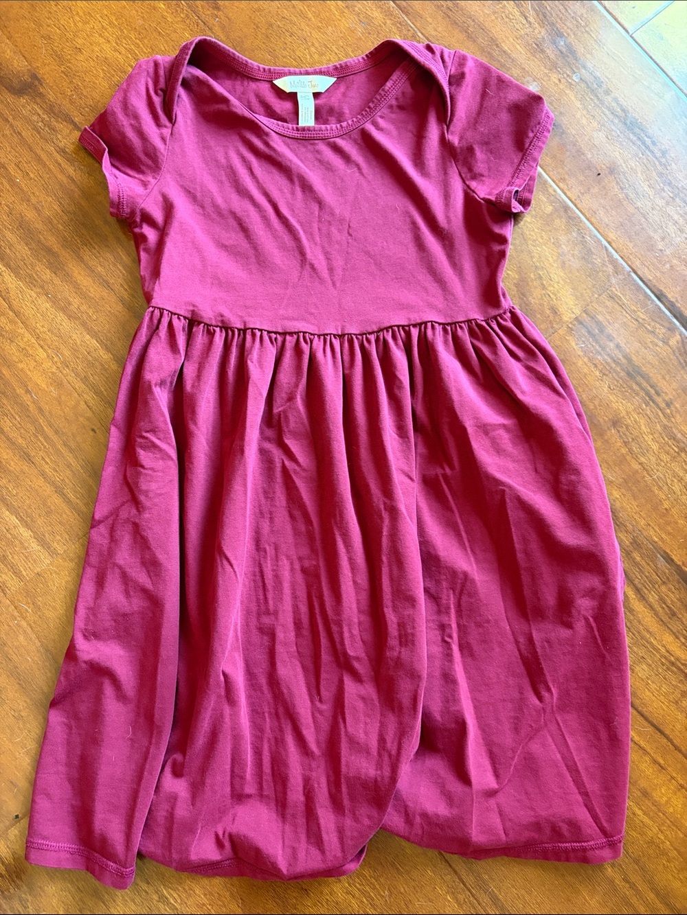 Matilda Jane Red Short Sleeve Girls' Dress